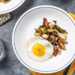 Keto Brussel Sprouts and Hash with Egg Recipe