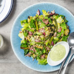 Keto Grilled Vegetable Chopped Salad Recipe