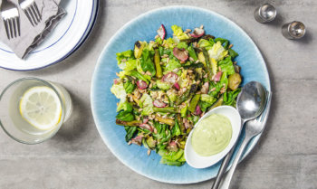 Keto Grilled Vegetable Chopped Salad Recipe