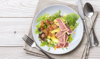Keto Ahi Salad Recipe