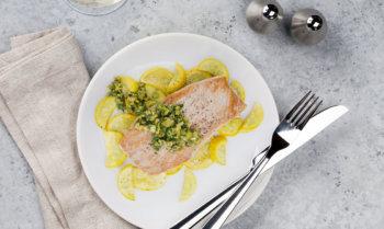 Keto Seared Tuna with Roasted Squash Recipe