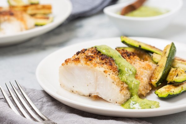 Keto Crispy Baked Fish Zucchini Sticks Recipe