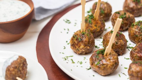 Keto Moroccan Lamb Meatballs Recipe