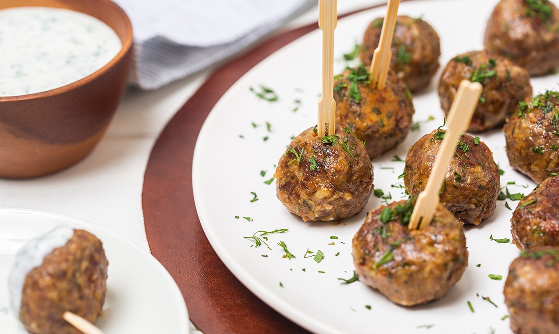 Keto Moroccan Lamb Meatballs Recipe