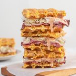 Keto Reuben Chaffles Recipe