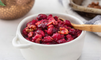 Keto Cranberry Walnut Sauce Recipe