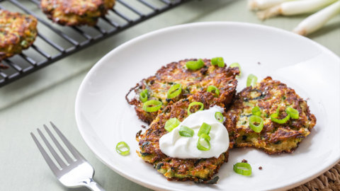 Keto Zucchini Fritters Recipe