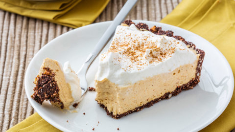 Keto Pumpkin Spice Mousse Tart Recipe