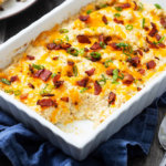 Keto Cheesy Cauliflower Casserole Recipe
