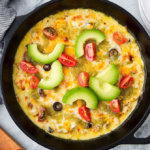 Keto-Mojo-green chicken enchilada casserole