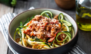 Keto Vodka Pasta with Sausage Recipe