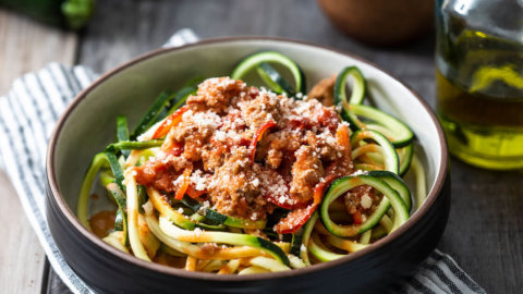 Keto Vodka Pasta with Sausage Recipe