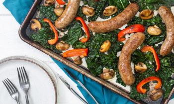Keto Sheet Pan Sausage Recipe