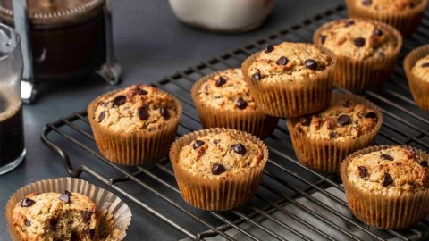 Keto Chocolate Chip Zucchini Muffin Recipe