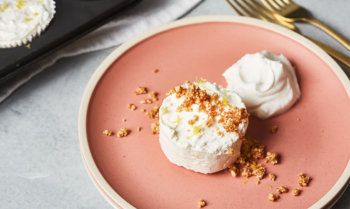 Keto Lemon Semifreddo with Almond Crumble Recipe