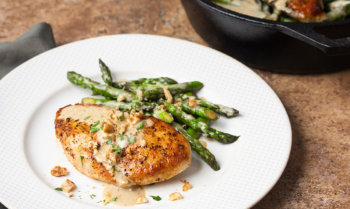 Skillet Chicken and Asparagus Recipe