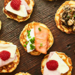 Blini with 3 Toppings Recipe