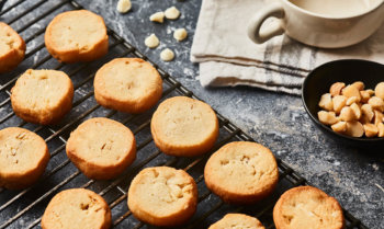 Macadamia Nut Shortbread Cookies Recipe