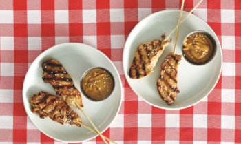 2 Step Satay with Peanut Sauce Recipe