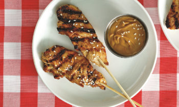 2 Step Satay with Peanut Sauce Recipe