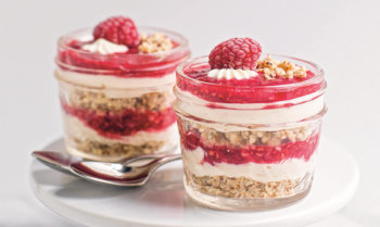 Raspberry Cheesecake Pots Recipe
