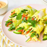 Vegan Cabbage Rainbow Summer Rolls Recipe