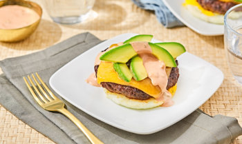 Keto Patty Melt Recipe