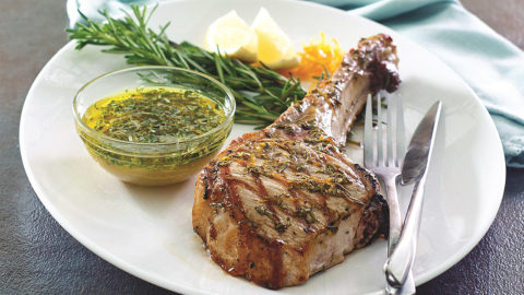 Orange Citrus Marinade Keto Porkchops Recipe