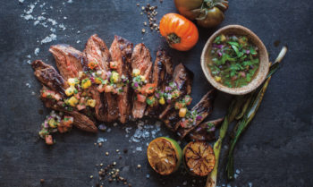 Seared Steak with Brazilian Vinaigrette