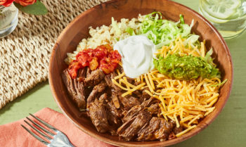 Keto Beef Burrito Bowl Recipe