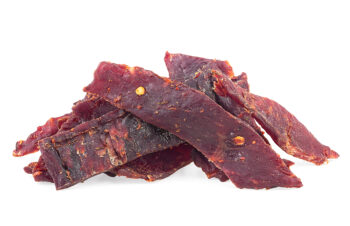 pile of beef jerky